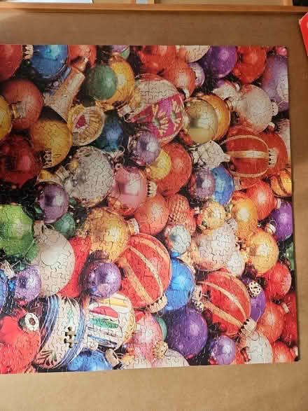 Photo of free Christmas Jigsaw Puzzle (paisley and imperial) #1