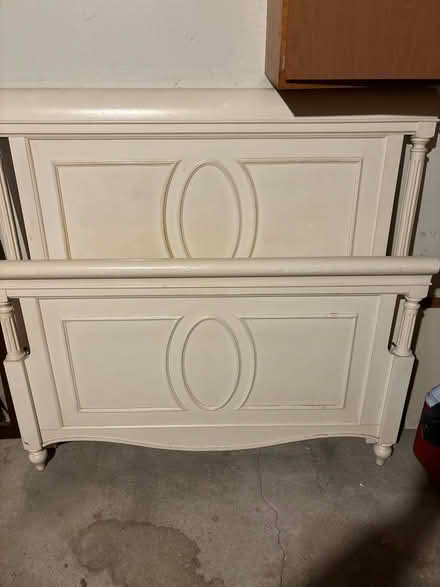 Photo of free Twin Bed head board & foot board (Palatine) #1