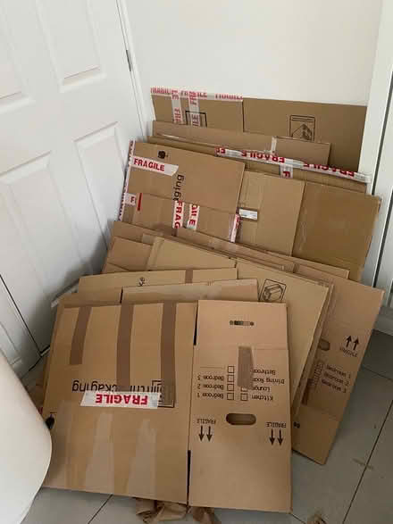 Photo of free moving boxes - collection (Hitchin) #1