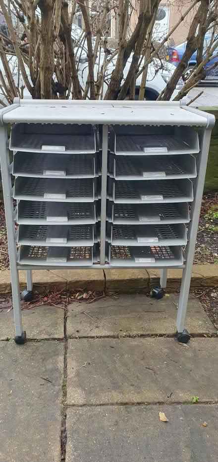 Photo of free Office intrays trolley (Craiglockhart EH14) #1