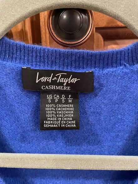 Photo of free Blue Cashmere Sweater (Putnam Valley) #2