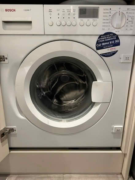 Photo of free Bosch Integrated WIS28440GB Washing Machine (Moor Park HA6) #1
