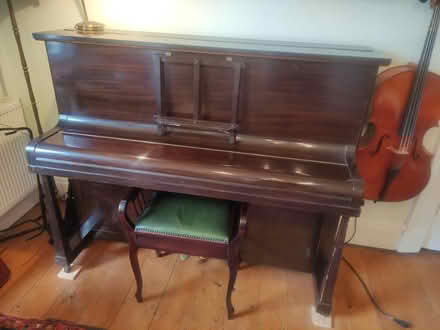 Photo of free Over-strung upright piano (PR1) #1