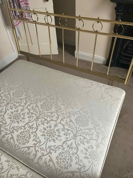 Photo of free Double brass headboard (S6 Walkley) #2