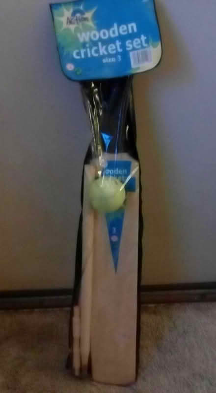 Photo of free Children's Cricket set (West Moors BH22) #1