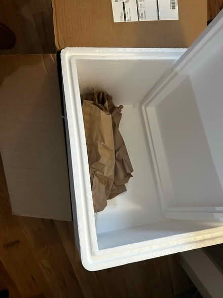 Photo of free Reuse? Styrofoam chest and box (North Lakewood) #2