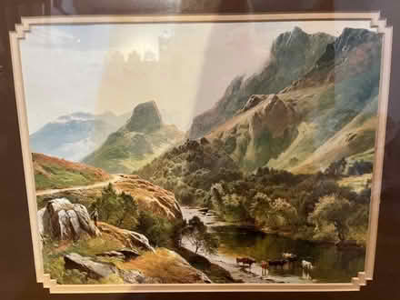 Photo of free Framed print vintage landscape (Wivenhoe CO7) #2