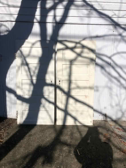 Photo of free Matched Pair of 5 Panel Doors (Penrose, Arlington) #2