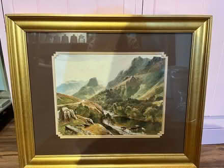 Photo of free Framed print vintage landscape (Wivenhoe CO7) #1