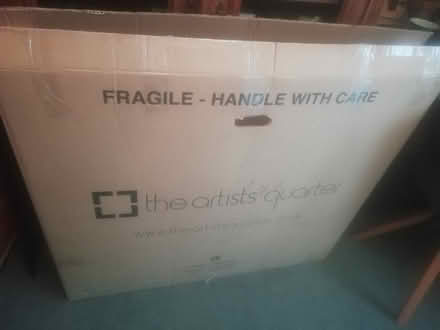 Photo of free Large sturdy box with handle holes (WR14 Malvern Link) #1