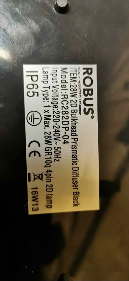 Photo of free IP65 lights (Stratton on the Fosse BA3) #3