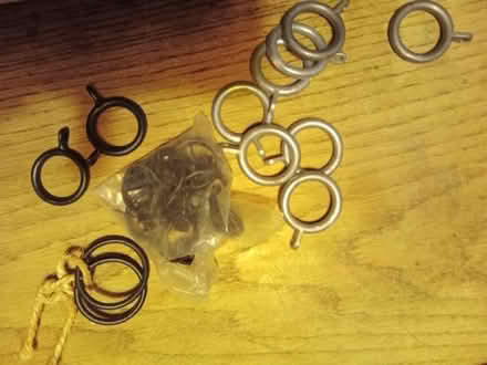 Photo of free a few plastic curtain rings (Kendal LA9) #1