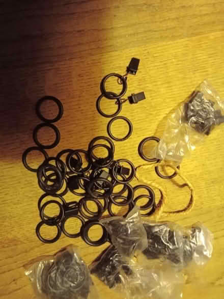 Photo of free metal curtain rings (Kendal LA9) #1