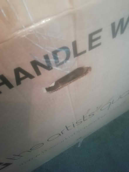 Photo of free Large sturdy box with handle holes (WR14 Malvern Link) #2