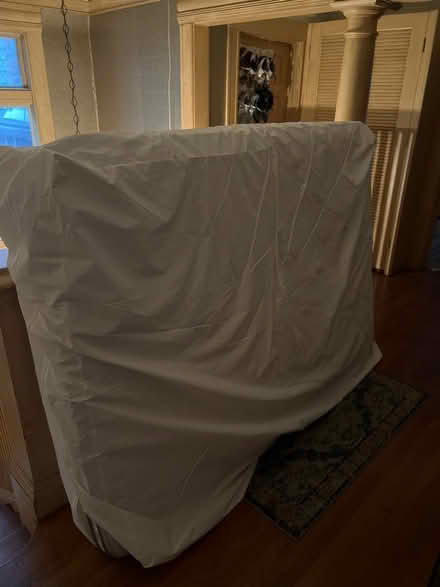 Photo of free Full mattress w cover (Adams Point) #1