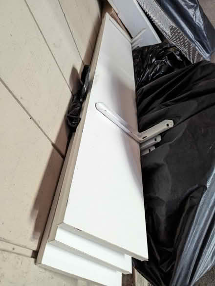 Photo of free 4ft shelves w/ brackets (Greenbrae) #1