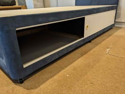 Photo of free Single Divan Bed with Headboard (Horsell GU21) #2