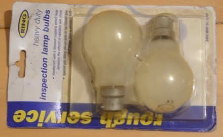 Photo of free Pair heavy duty 60W old type bulbs for inspection light etc (West End EH12) #1