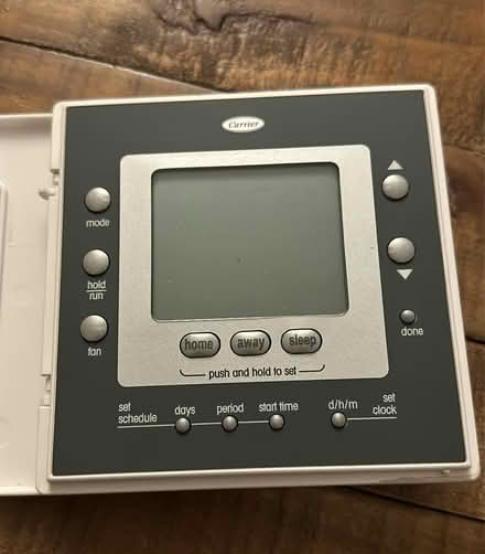 Photo of free Carrier Thermostat (Bowie, MD) #2