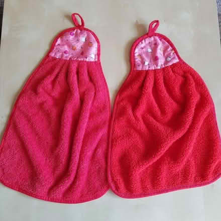 Photo of free Two Childrens Small Soft Fleece Novelty Hand Towel (Handforth SK9) #1