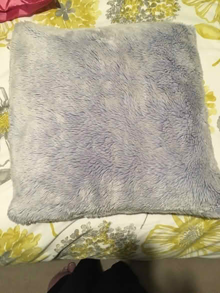 Photo of free fluffy cushion (near leigh sinton road) #1
