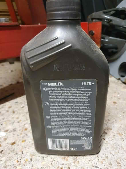 Photo of free Engine Oil 5w-40 (Seaford BN25) #1
