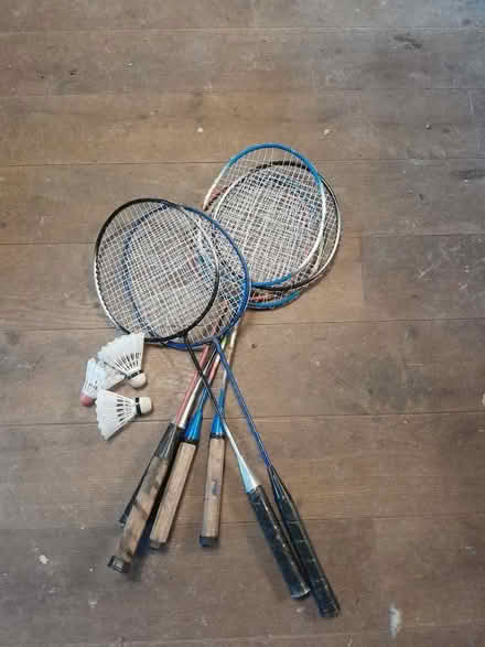 Photo of free Badminton rackets and shuttlecocks (Upper Hill HR6) #1