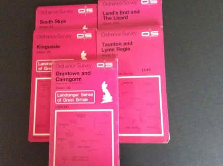 Photo of free 5 Ordnance Survey maps 1:50000 (Oswestry SY11) #1