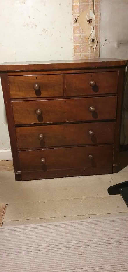 Photo of free Wooden chest of drawers (GU2 Guildford) #2