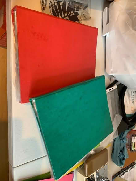 Photo of free A4 folders and plastic inserts. (Motspur Park KT3) #3