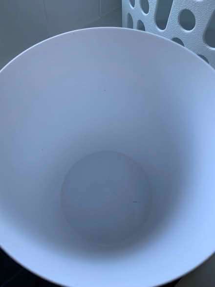 Photo of free IKEA White Plastic Waste Paper Bin (Monkmoor SY2) #1