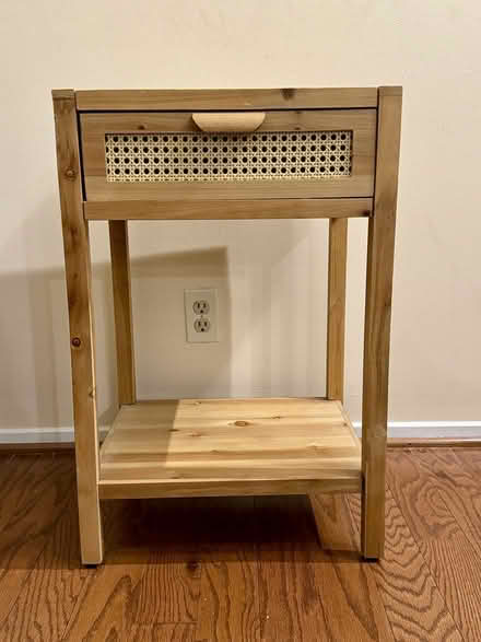 Photo of free Unvarnished Nightstand (DuPont South) #2