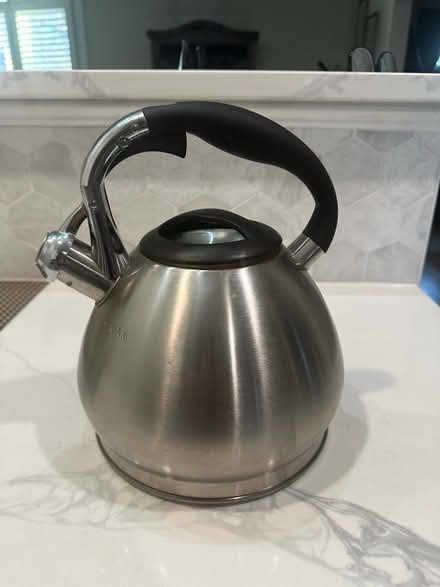 Photo of free Stainless steel tea kettle (Horace Mann Melrose) #1