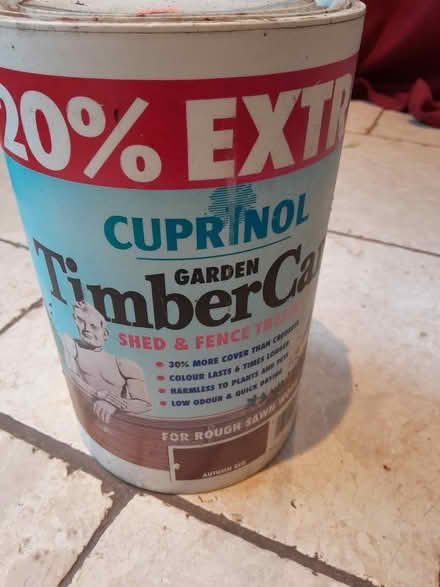 Photo of free Timber / Garden Fence paint (Upper Hill HR6) #3
