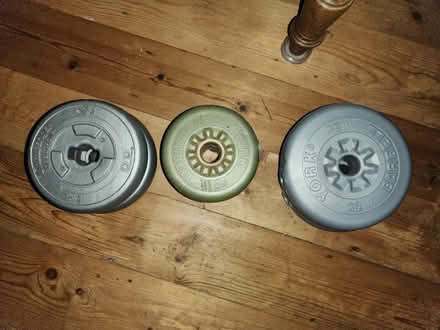 Photo of free 6 Weights and 2 Bars (CR0) #1