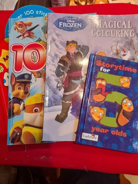 Photo of free Part used sticker books 99% unused (Upper oldfield park) #1