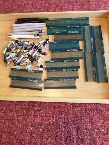 Photo of free Technical drawing pens & stencils (Fleetville) #1
