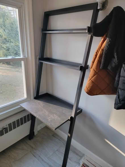 Photo of free Leaning desk/shelves (Wilbraham, MA) #1