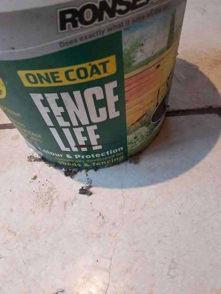Photo of free Timber / Garden Fence paint (Upper Hill HR6) #2