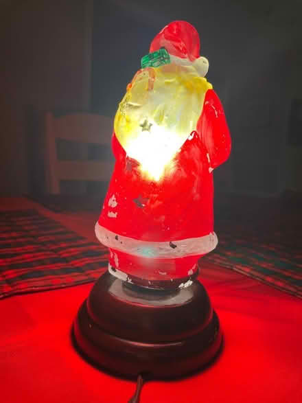 Photo of free Vintage lighted Santa (Harbor Bay) #1