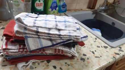 Photo of free tea towels (EX2 hamilton avenue.) #1