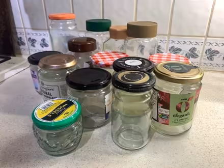 Photo of free Assorted glass jars (Oxenholme LA9) #1