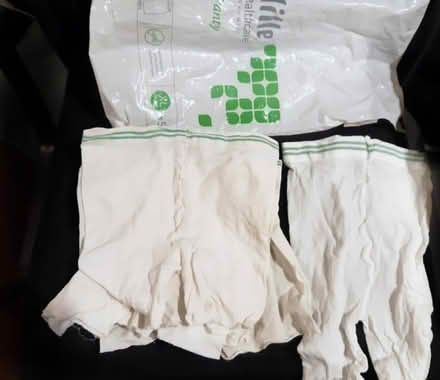 Photo of free 5 x unused fixation pants X Large (green stripe), washable (Sprowston NR3) #2