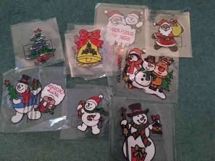 Photo of free Christmas window clings (Burbage LE10) #1