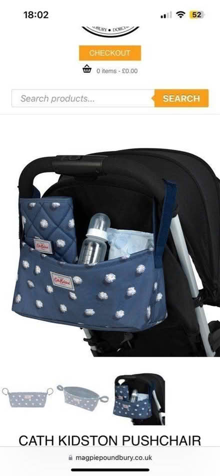 Photo of free Cath Kidston pushchair organiser (Staines TW18) #3