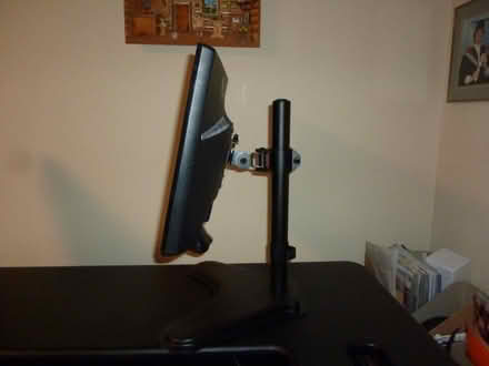 Photo of free Adjustable PC screen/TV stand with or without screen (Hartwood Green PR7) #2