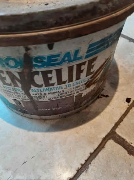 Photo of free Timber / Garden Fence paint (Upper Hill HR6) #1