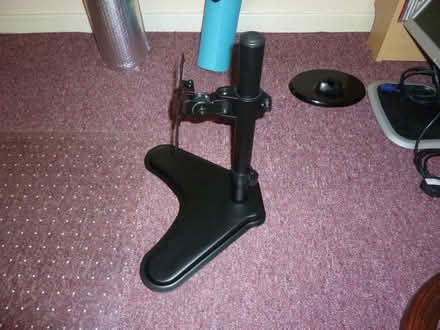 Photo of free Adjustable PC screen/TV stand with or without screen (Hartwood Green PR7) #1