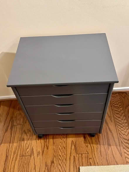 Photo of free Six Drawer Rolling Storage Cart (DuPont South) #2