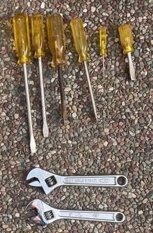 Photo of free Misc screwdrivers and wrenches #1